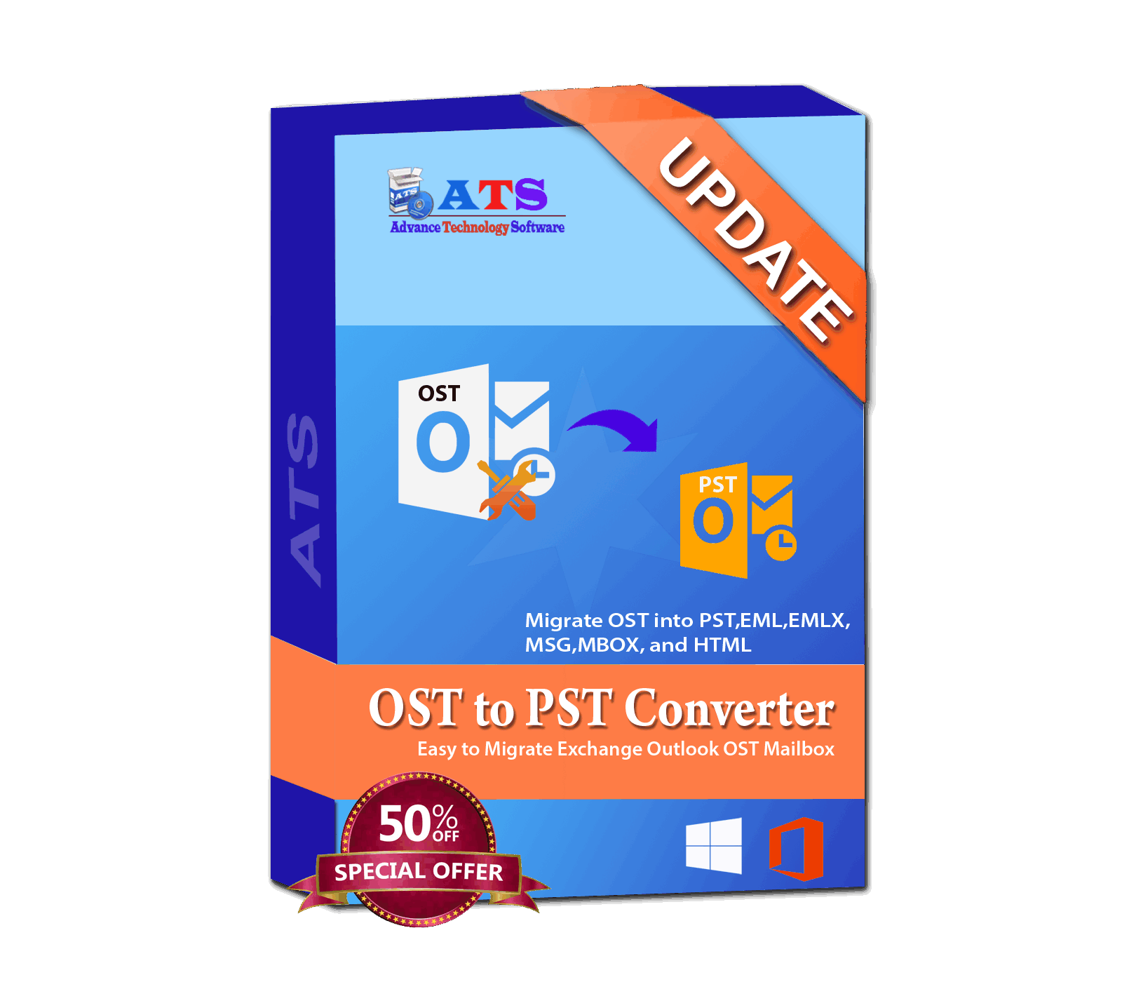 ATS OST to PST Converter logo