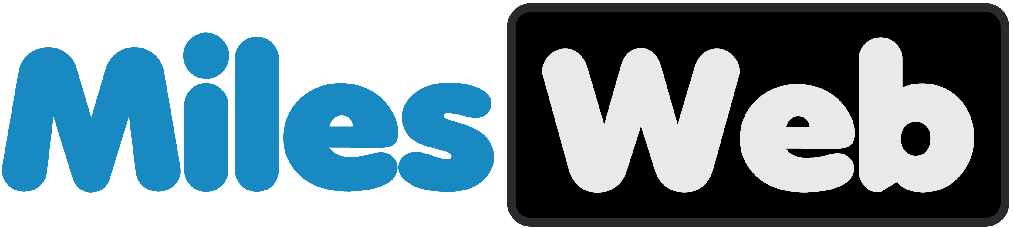 MilesWeb logo